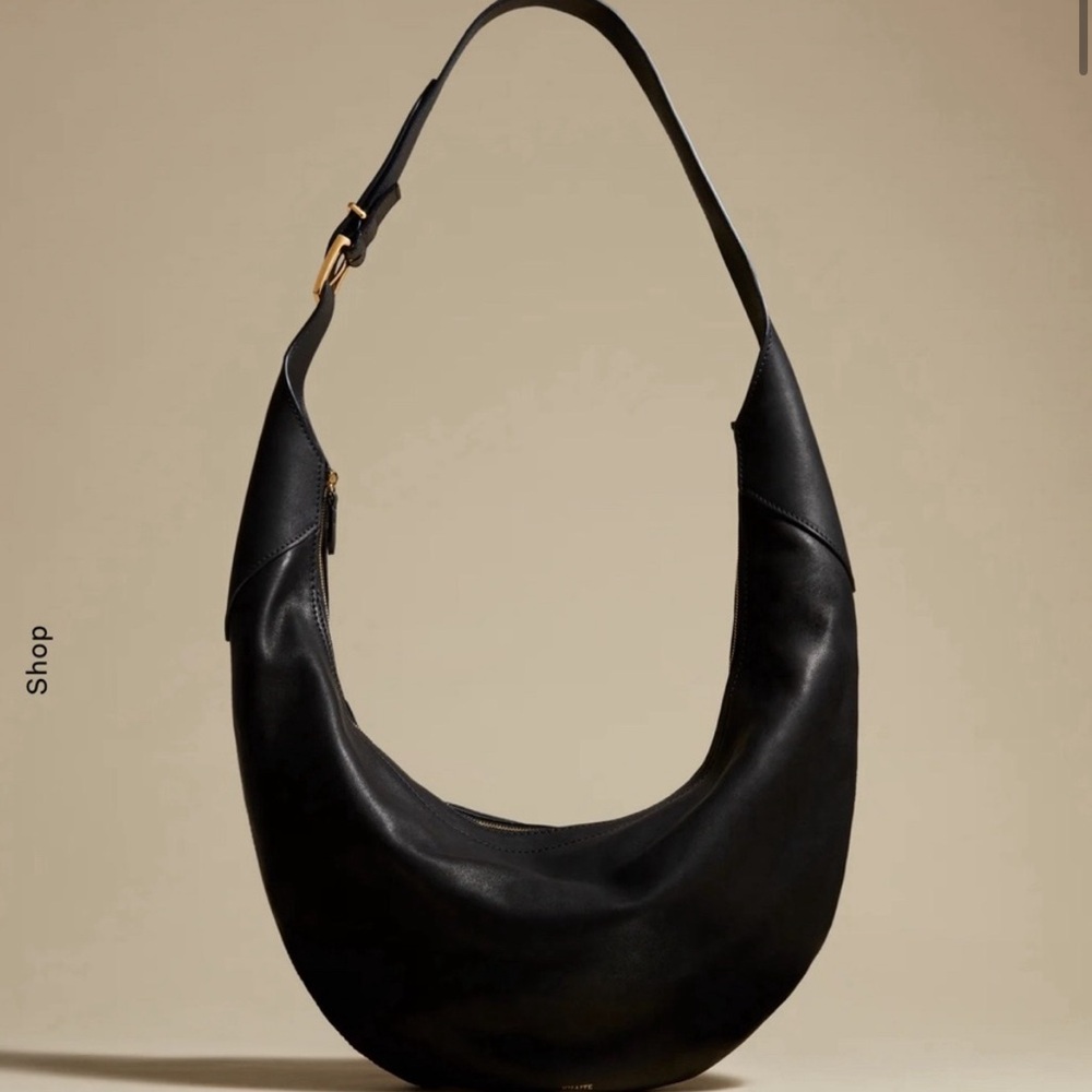 Khaite | August Hobo Bag Black